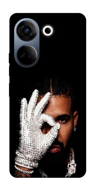 Чохол itsPrint Drake для TECNO Camon 20 Pro (CK7n), музика, купити оптом з доставкою
