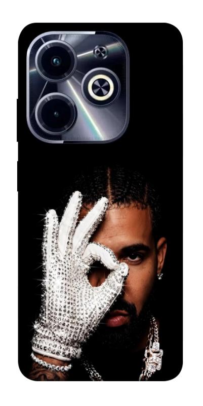Чохол itsPrint Drake для Infinix Hot 40i, музика, купити оптом з доставкою