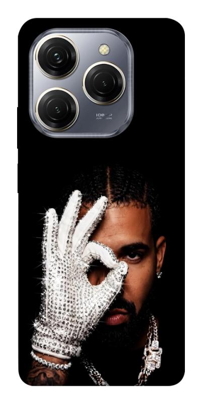 Чехол itsPrint Drake для TECNO Spark 20 Pro, музыка, купить оптом с доставкой