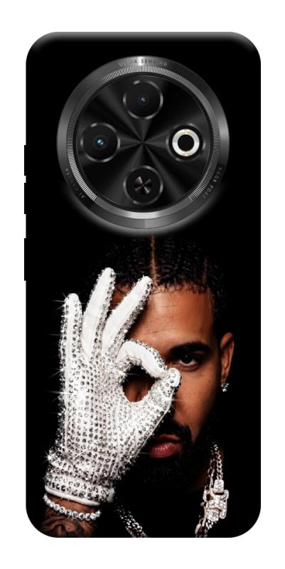 Чохол itsPrint Drake для TECNO Spark 30C, музика, купити оптом з доставкою