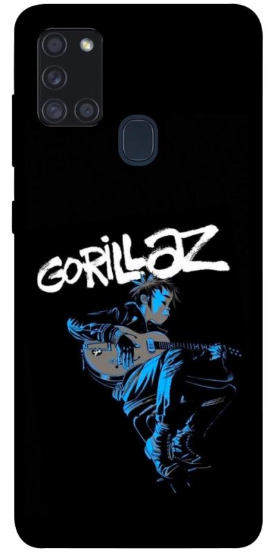 Чохол itsPrint Gorillaz для Samsung Galaxy A21s, музика, купити оптом з доставкою