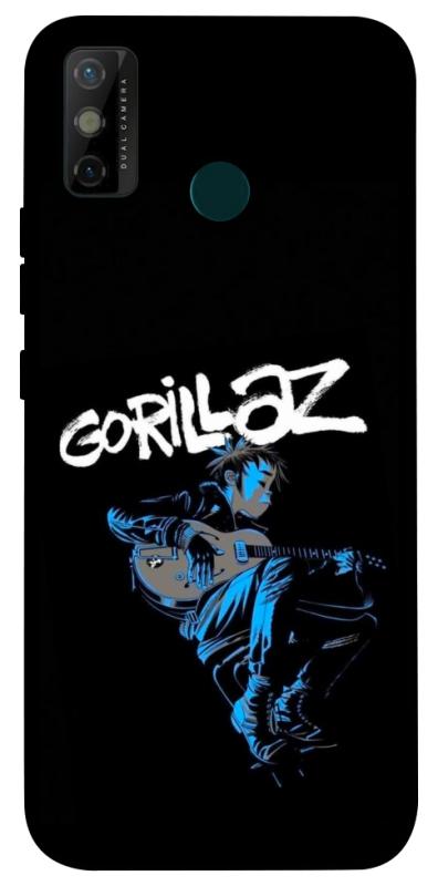 Чохол itsPrint Gorillaz для TECNO Spark 6 Go, музика, купити оптом з доставкою
