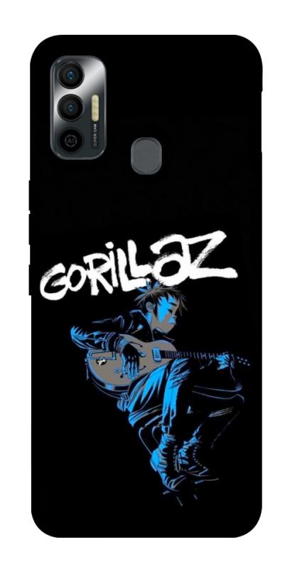 Чохол itsPrint Gorillaz для TECNO Spark 7, музика, купити оптом з доставкою