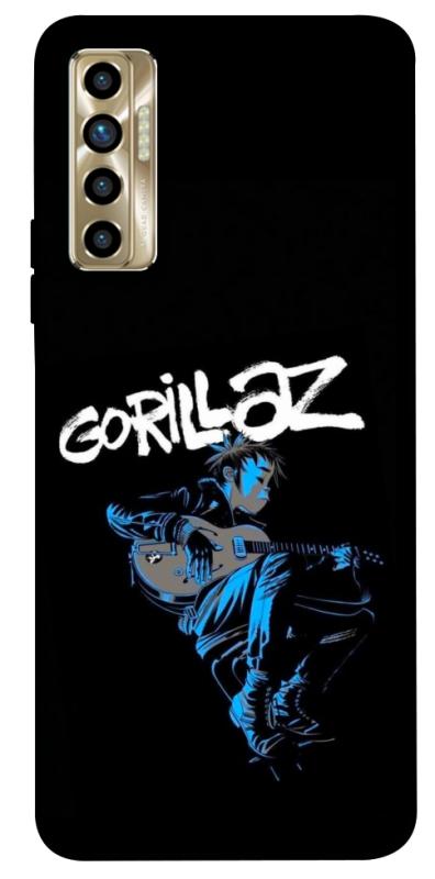 Чохол itsPrint Gorillaz для TECNO Camon 17P, музика, купити оптом з доставкою
