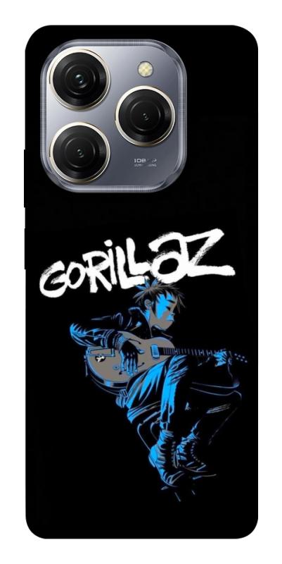 Чехол itsPrint Gorillaz для TECNO Spark 20 Pro, музыка, купить оптом с доставкой