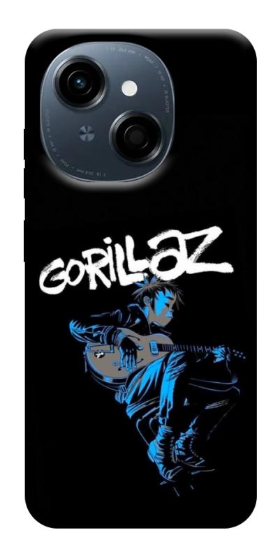 Чохол itsPrint Gorillaz для TECNO Spark Go 1, музика, купити оптом з доставкою