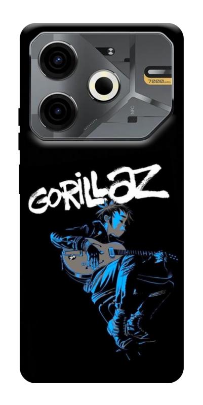 Чохол itsPrint Gorillaz для TECNO Pova 6 Neo (LI6), музика, купити оптом з доставкою