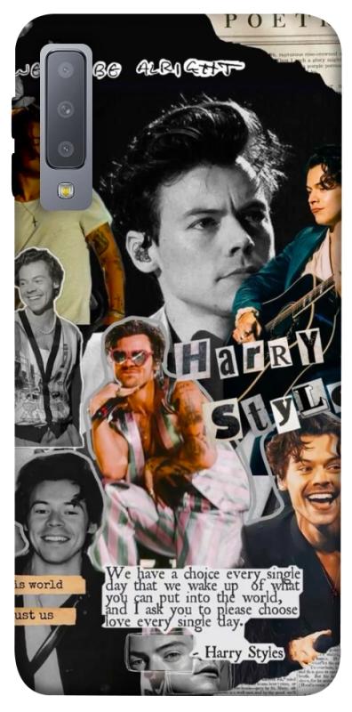 Чехол itsPrint Harry Styles для Samsung A750 Galaxy A7 (2018), музыка, купить оптом с доставкой