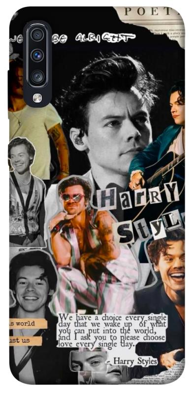 Чехол itsPrint Harry Styles для Samsung Galaxy A70 (A705F), музыка, купить оптом с доставкой
