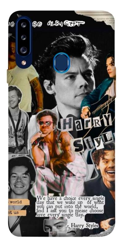 Чохол itsPrint Harry Styles для Samsung Galaxy A20s, музика, купити оптом з доставкою