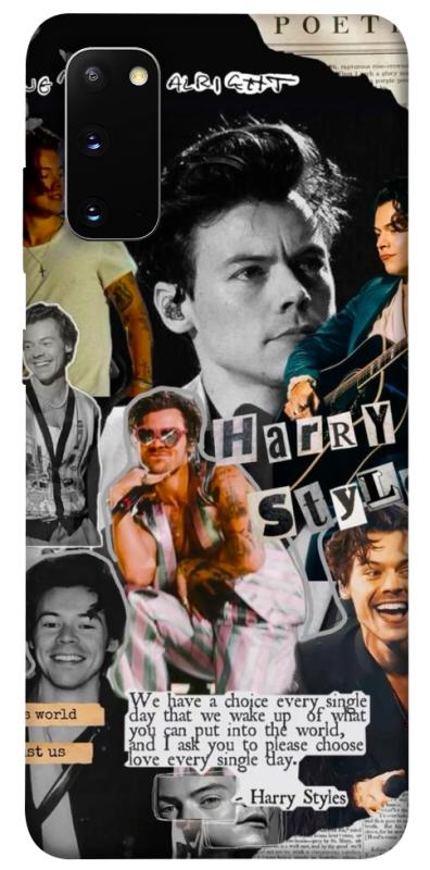 Чехол itsPrint Harry Styles для Samsung Galaxy S20, музыка, купить оптом с доставкой