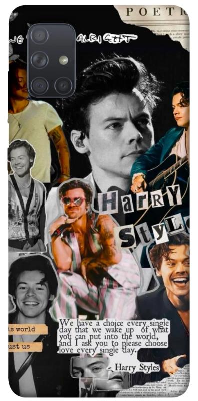 Чохол itsPrint Harry Styles для Samsung Galaxy A71, музика, купити оптом з доставкою