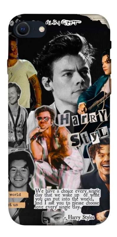 Чехол itsPrint Harry Styles для Apple iPhone SE (2020), музыка, купить оптом с доставкой