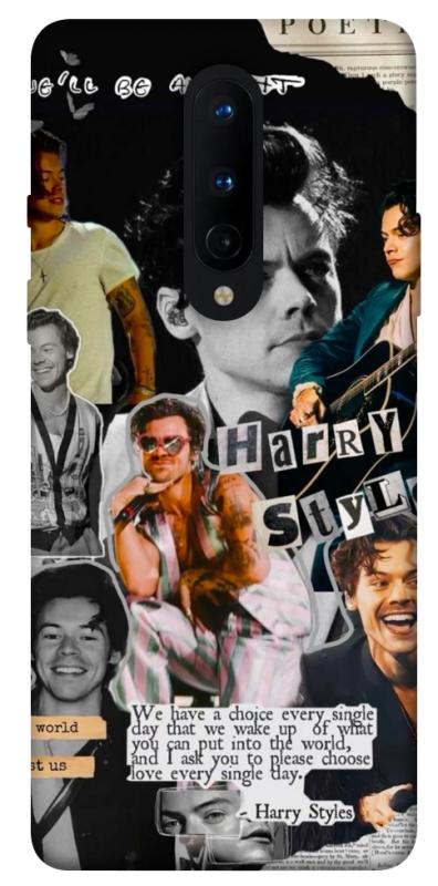 Чохол itsPrint Harry Styles для OnePlus 8, музика, купити оптом з доставкою