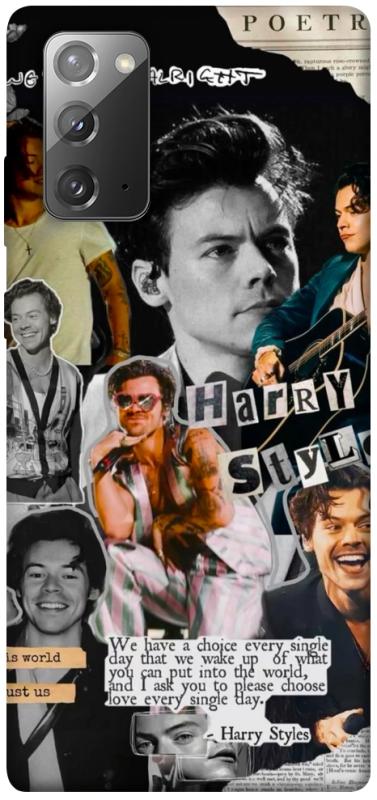 Чохол itsPrint Harry Styles для Samsung Galaxy Note 20, музика, купити оптом з доставкою