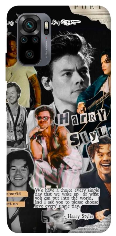 Чохол itsPrint Harry Styles для Xiaomi Redmi Note 10 / Note 10s, музика, купити оптом з доставкою