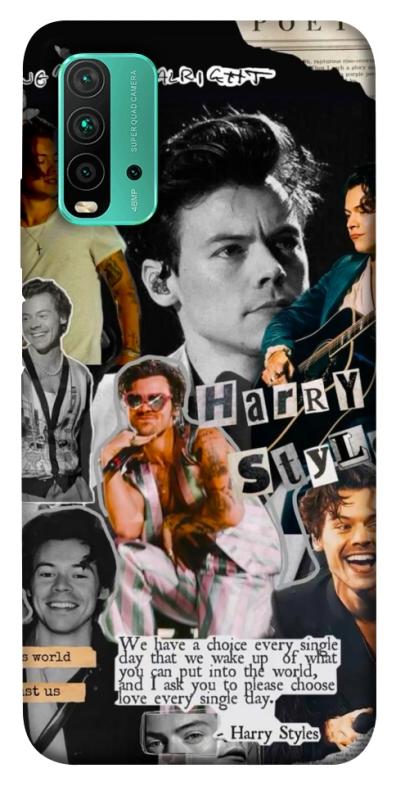 Чехол itsPrint Harry Styles для Xiaomi Redmi Note 9 4G / Redmi 9 Power / Redmi 9T, музыка, купить оптом с доставкой