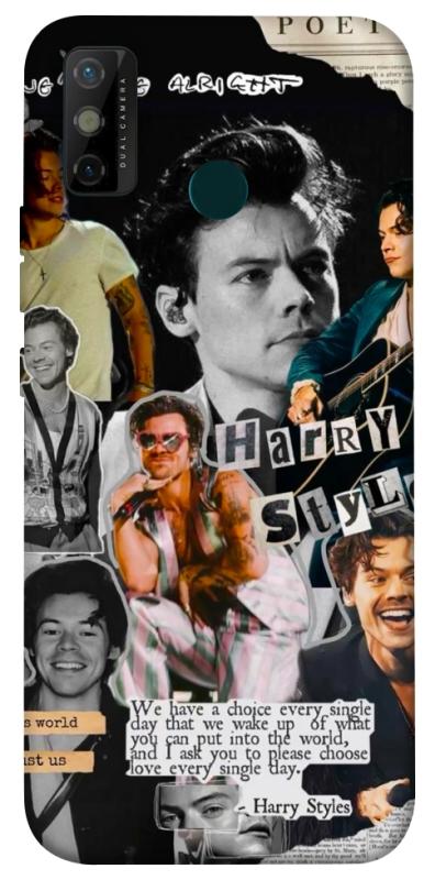 Чехол itsPrint Harry Styles для TECNO Spark 6 Go, музыка, купить оптом с доставкой