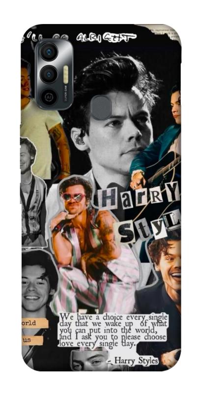 Чехол itsPrint Harry Styles для TECNO Spark 7, музыка, купить оптом с доставкой