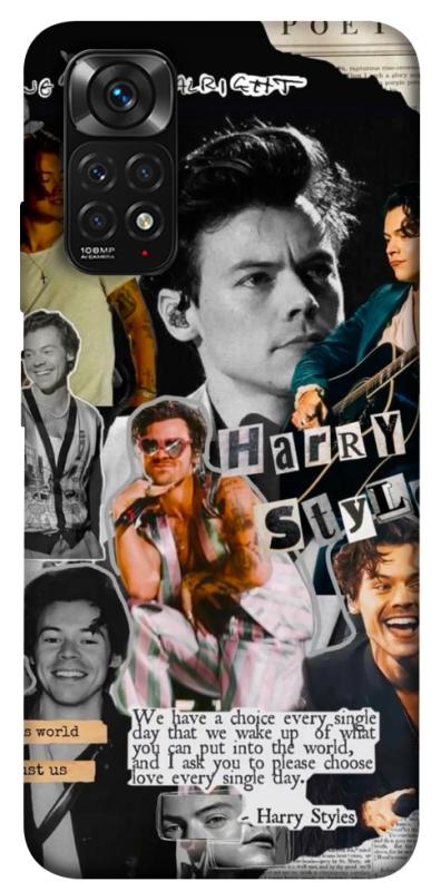 Чехол itsPrint Harry Styles для Xiaomi Redmi Note 11 (Global) / Note 11S, музыка, купить оптом с доставкой