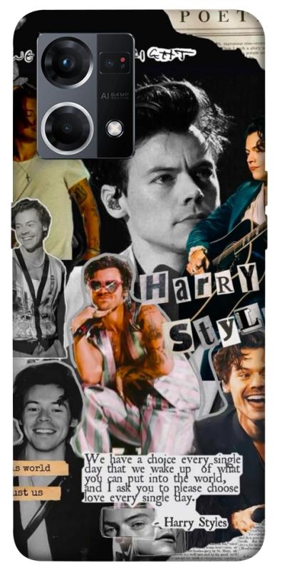 Чохол itsPrint Harry Styles для Oppo Reno 7 4G, музика, купити оптом з доставкою