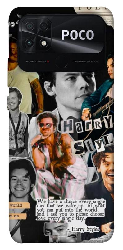Чохол itsPrint Harry Styles для Xiaomi Poco C40, музика, купити оптом з доставкою