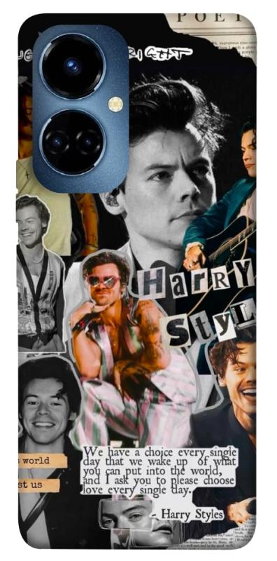 Чехол itsPrint Harry Styles для TECNO Camon 19 (CI6n) / 19 Pro (CI8n), музыка, купить оптом с доставкой