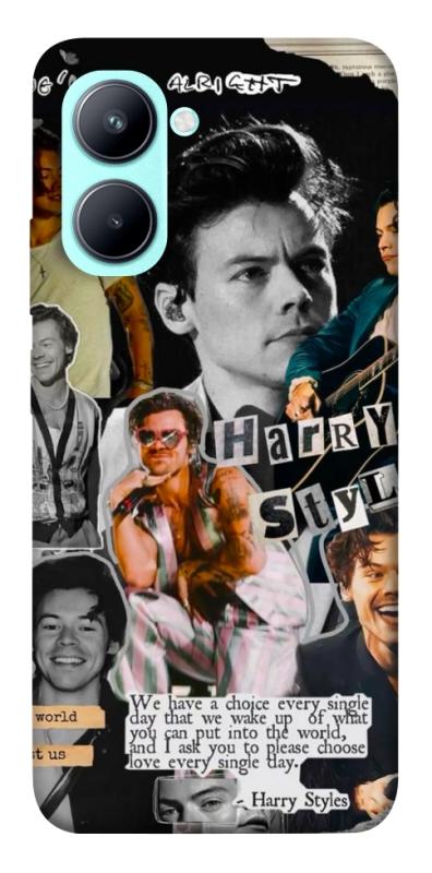 Чехол itsPrint Harry Styles для Realme C33, музыка, купить оптом с доставкой