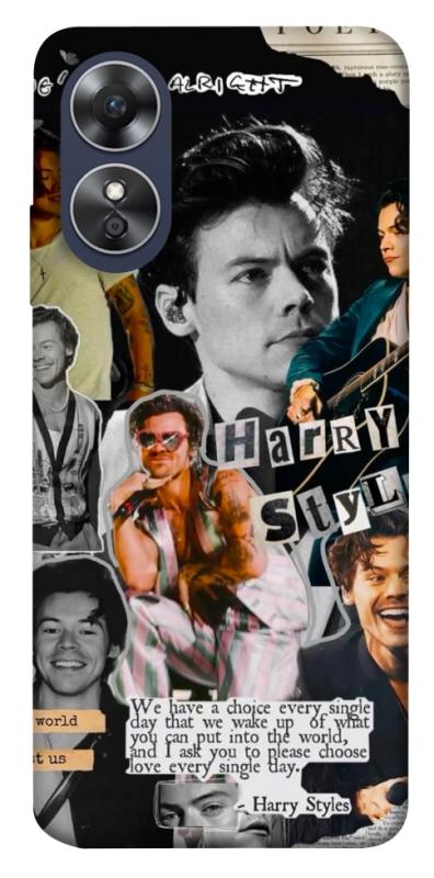 Чехол itsPrint Harry Styles для Oppo A17, музыка, купить оптом с доставкой