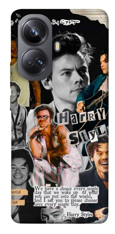 Чехол itsPrint Harry Styles для Realme 10 Pro+, музыка, купить оптом с доставкой