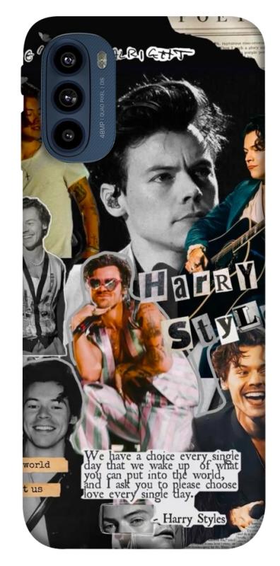 Чохол itsPrint Harry Styles для Motorola Moto G41, музика, купити оптом з доставкою