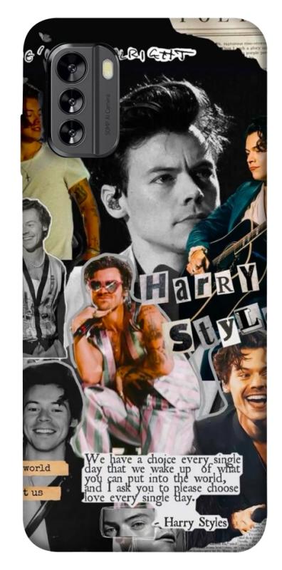 Чохол itsPrint Harry Styles для Nokia G60, музика, купити оптом з доставкою