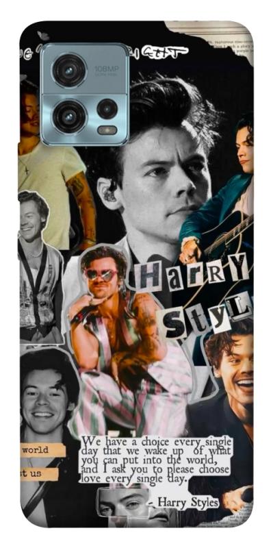 Чохол itsPrint Harry Styles для Motorola Moto G72, музика, купити оптом з доставкою