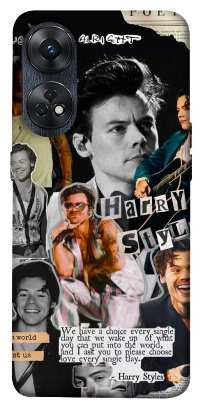 Чохол itsPrint Harry Styles для Oppo Reno 8 T 4G, музика, купити оптом з доставкою