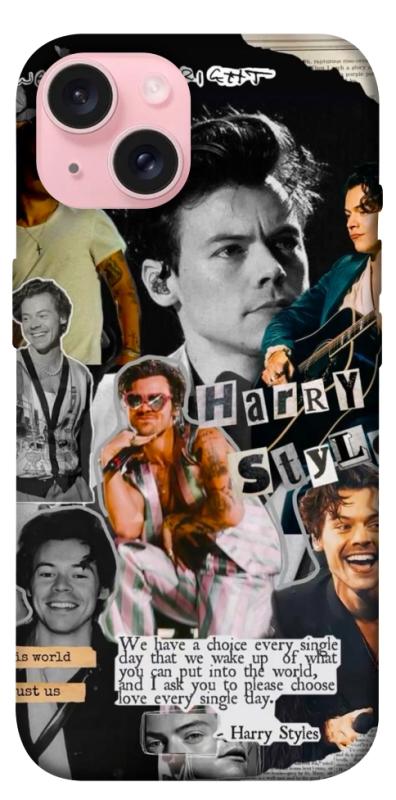Чохол itsPrint Harry Styles для Apple iPhone 15 (6.1"), музика, купити оптом з доставкою