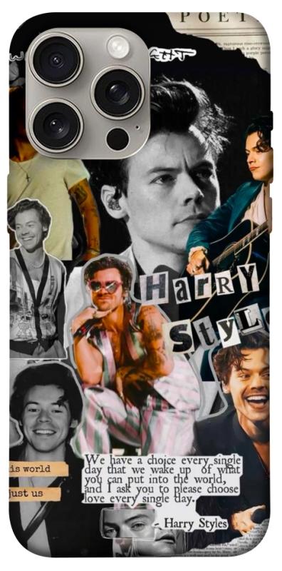 Чохол itsPrint Harry Styles для Apple iPhone 15 Pro Max (6.7"), музика, купити оптом з доставкою