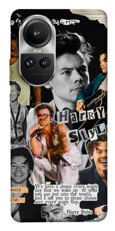 Чохол itsPrint Harry Styles для Oppo Reno 10, музика, купити оптом з доставкою