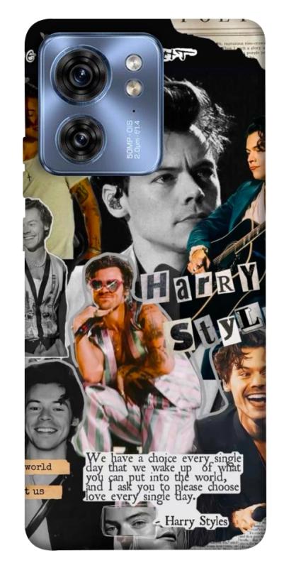 Чохол itsPrint Harry Styles для Motorola Edge 40, музика, купити оптом з доставкою