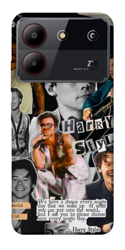 Чохол itsPrint Harry Styles для ZTE Blade A54 4G, музика, купити оптом з доставкою