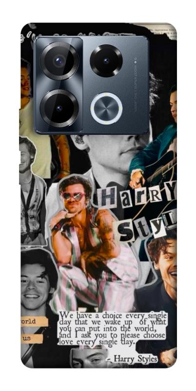 Чехол itsPrint Harry Styles для Infinix Note 40 Pro 4G, музыка, купить оптом с доставкой