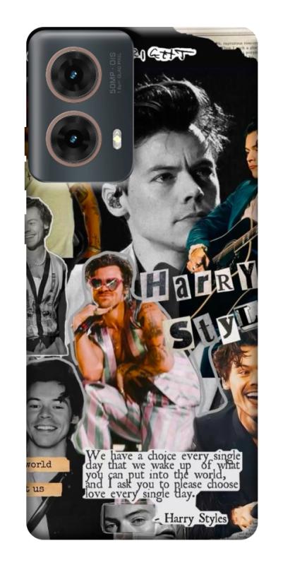 Чохол itsPrint Harry Styles для Motorola Moto G85, музика, купити оптом з доставкою