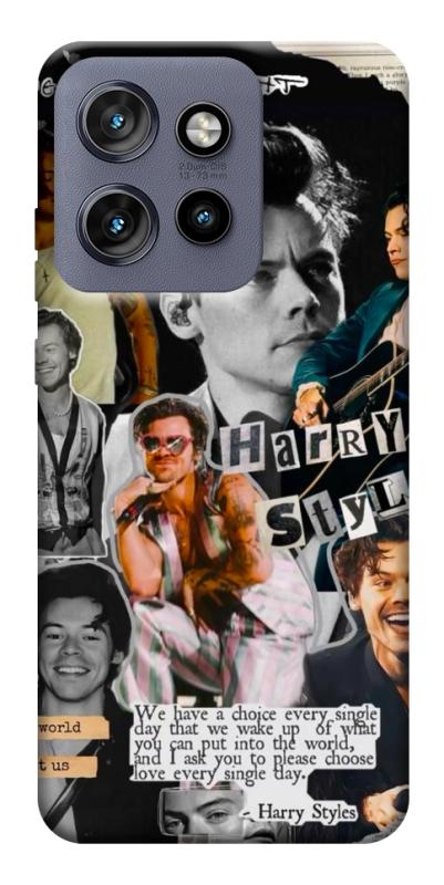 Чохол itsPrint Harry Styles для Motorola Edge 50 Neo, музика, купити оптом з доставкою