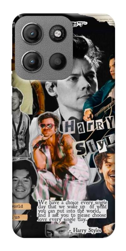 Чохол itsPrint Harry Styles для Motorola Moto G15 4G, музика, купити оптом з доставкою