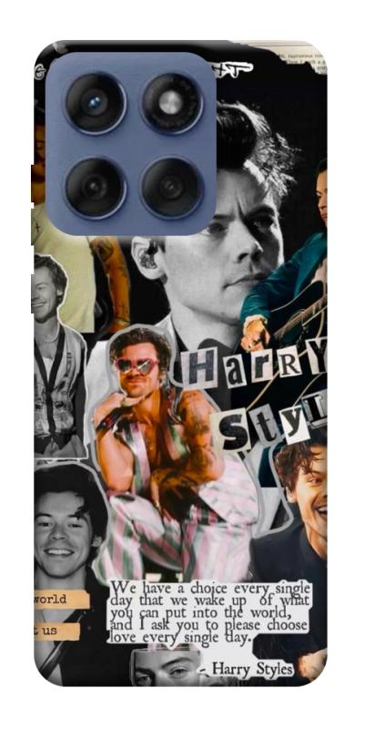 Чохол itsPrint Harry Styles для Motorola Edge 60 Fusion, музика, купити оптом з доставкою