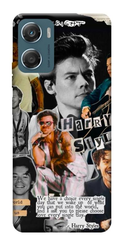 Чехол itsPrint Harry Styles для Motorola Moto G06, музыка, купить оптом с доставкой