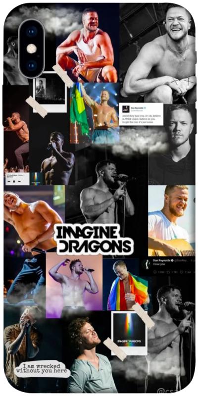 Чохол itsPrint Dragons для Apple iPhone X (5.8"), музика, купити оптом з доставкою