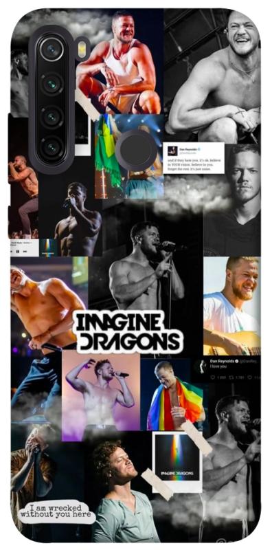 Чехол itsPrint Dragons для Xiaomi Redmi Note 8T, музыка, купить оптом с доставкой
