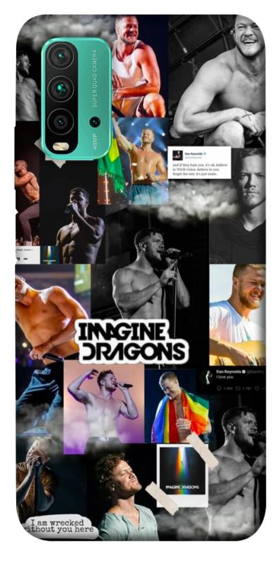 Чехол itsPrint Dragons для Xiaomi Redmi Note 9 4G / Redmi 9 Power / Redmi 9T, музыка, купить оптом с доставкой