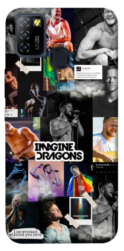Чехол itsPrint Dragons для Infinix Hot 10 Lite, музыка, купить оптом с доставкой
