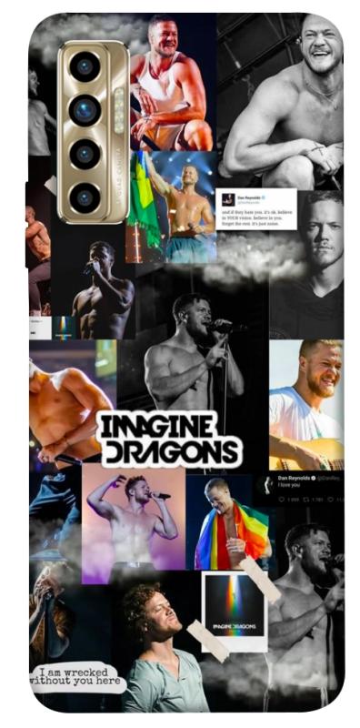 Чохол itsPrint Dragons для TECNO Camon 17P, музика, купити оптом з доставкою